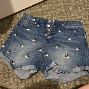 Disney Park - Mickey Mouse Denim Shorts
